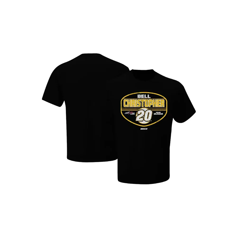 Racing Jersey Christopher Bell Joe Gibbs Racing Team Nascar Racing T-shirt Race Must-have Popular T-shirt Fan Must-have Men's