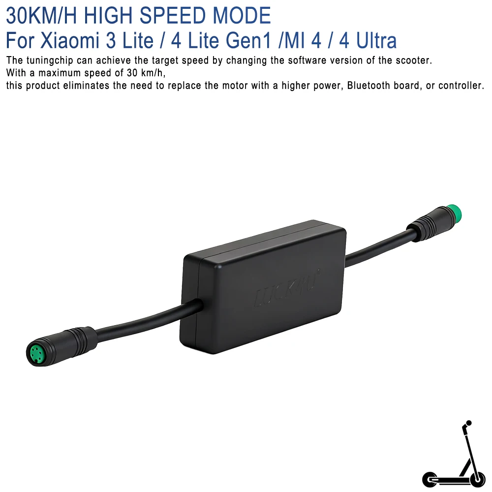 Geschwindigkeits-Entsperrmodul Einstellbarer Geschwindigkeitsbegrenzer für Xiaomi Mi4 4 Lite 4 Ultra 3 Lite Scooter Tuning-Gerät zur Geschwindigkeitssteigerung 20-30 km/h Ersatzteile – Detail 2