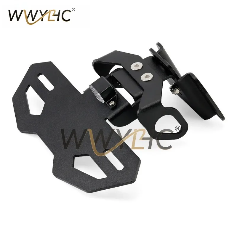 Suitable for YZF R7 MT07 License Plate Holder, Motorcycle License Plate Holder, Combat Short Tail Mudguard, and Tailstock