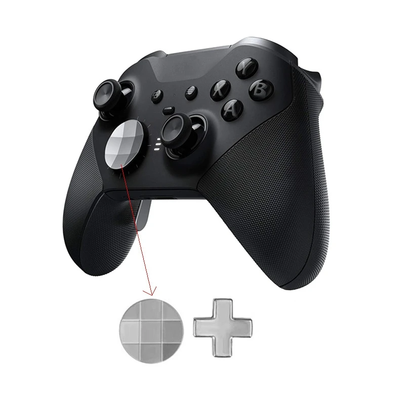 

【Top Picks】Personality DIY Replacement Thumbsticks Grips + D-Pad And Bumper Button Set For ONE Elite Controller Parts