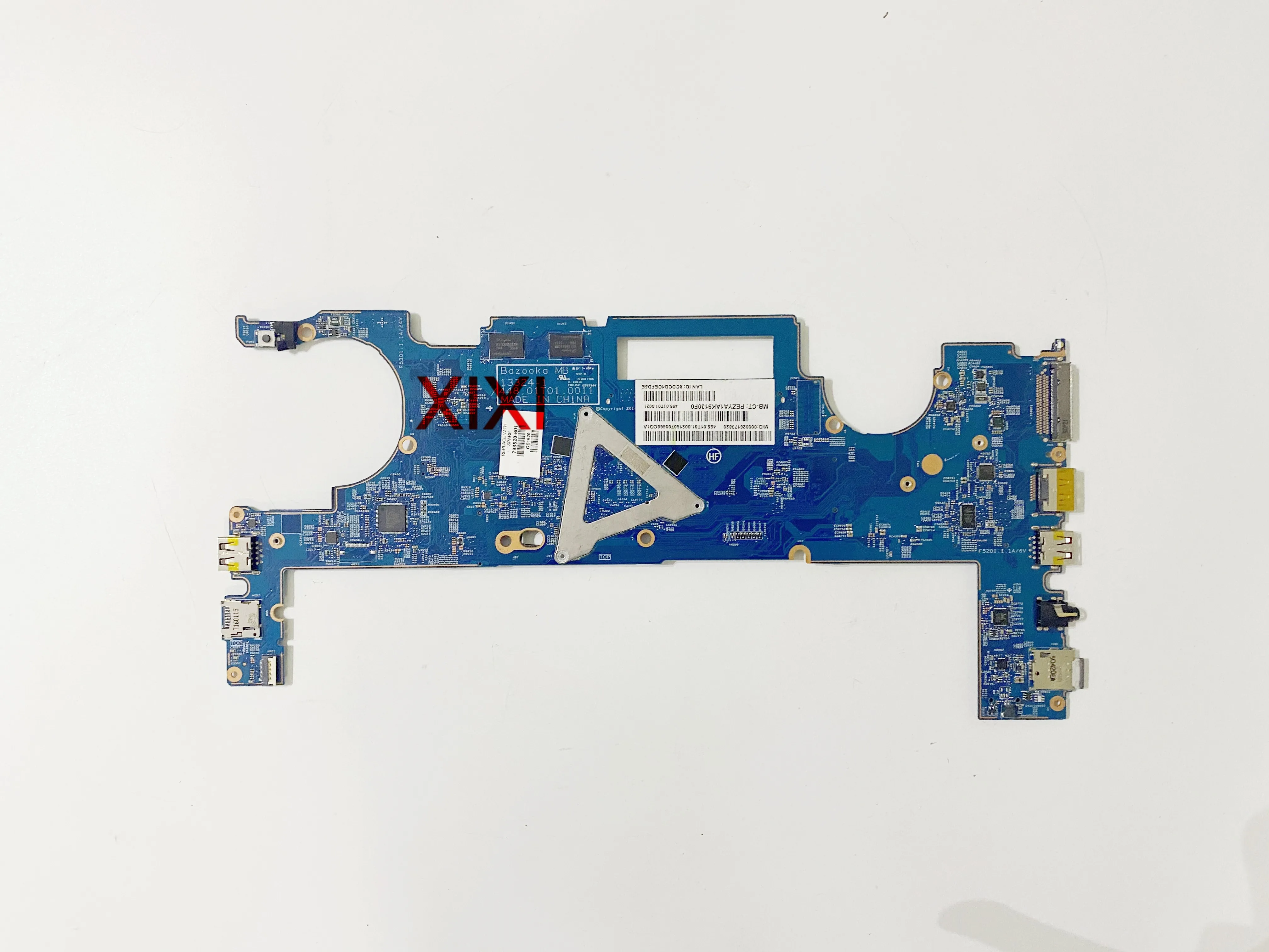 13324-1  For HP Elitebook 1040 G2  Laptop Motherboard With  I5-5200U I7-5600U CPU UMA  4G RAM 798520-601 100% Full Tested