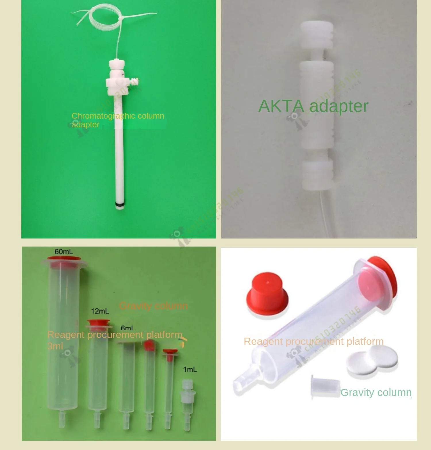 Chromatographic column Chromatographic column Glass protein separation column Liquid chromatography 10mm 16mm26mm