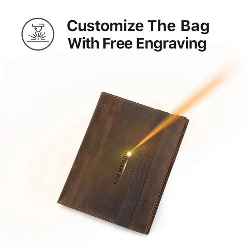 Notebook Combination Protective Cover Folder File Book Cover Business Stationery Contract Document Storage Box,A5 Easy To Use