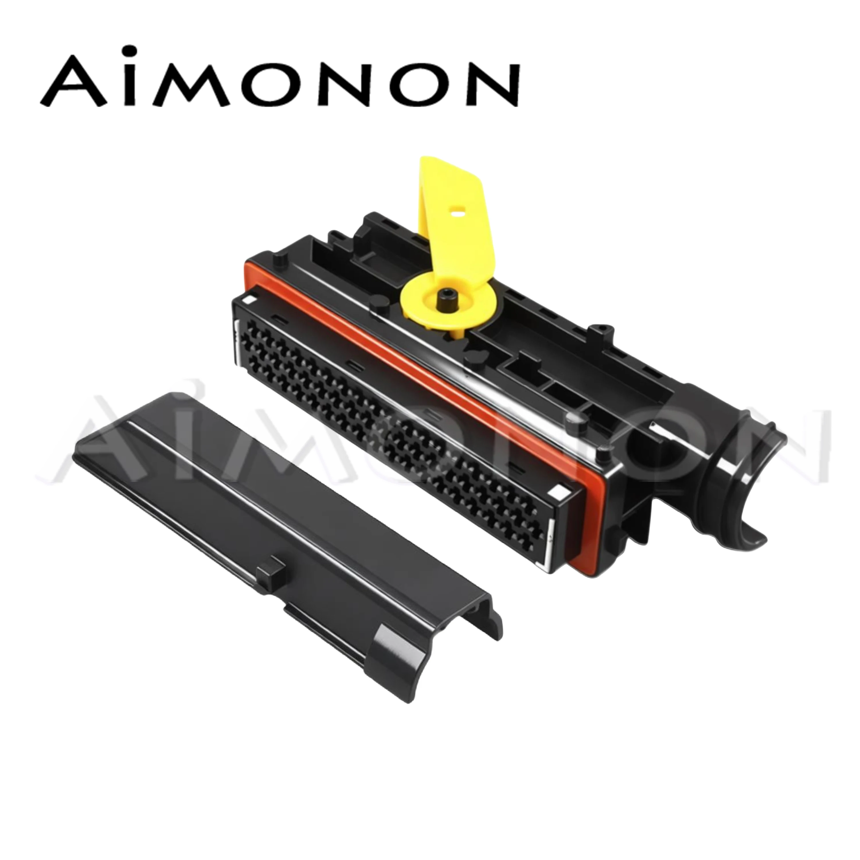 

1 комплект, 55-контактный модуль, автомобильный кабельный разъем, электрический ЭБУ для автомобиля, грузовика, женская вилка, жгут проводов и клемма 1718248 -1