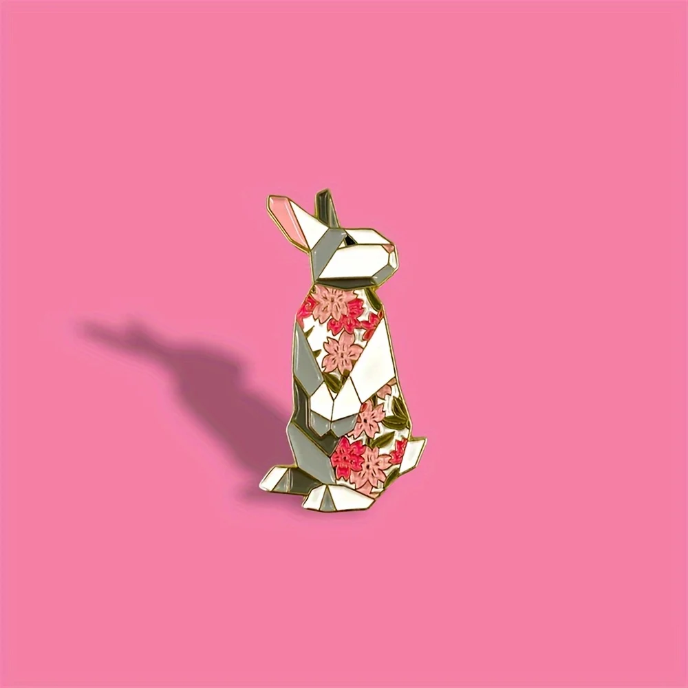 Original Rabbit Enamel Pin Bunny Enamel Pin Bunny Pins Bunny Gifts for Rabbit Lover