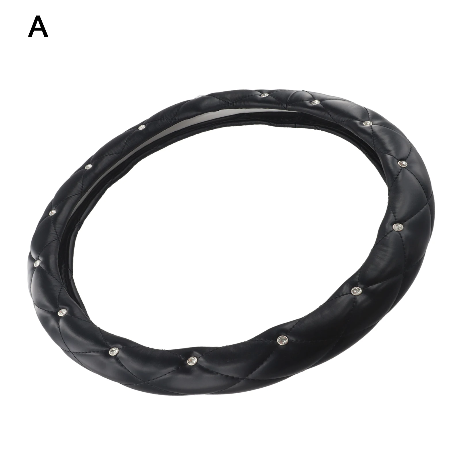 For Standard Steering Wheel Embossed Grip Steering Wheel Cover Car Interior Enhancement Protection Cover Stylish Car Interior