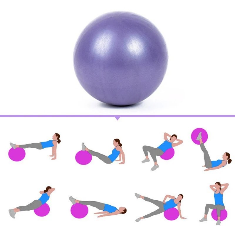 PVC Fitness Balls Yoga Ball Thickened Explosion-proof Exercise Home Equipment Balance Ball Gym Pilates 45cm/55cm Dults Children