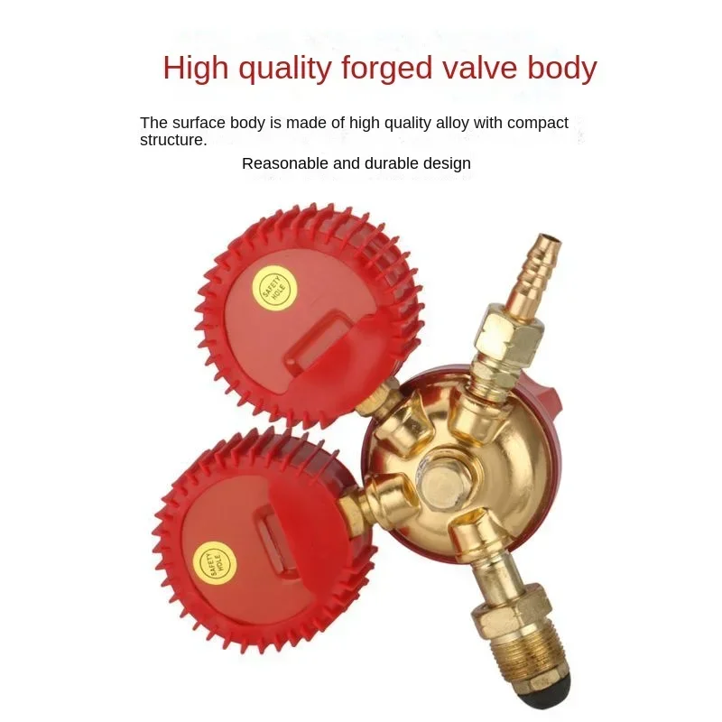 Stable YQW-02 Shockproof Propane Pressure Reducer, Natural Gas Liquefied Gas Pressure Regulating Valve, Gas Pressure Reducing Va