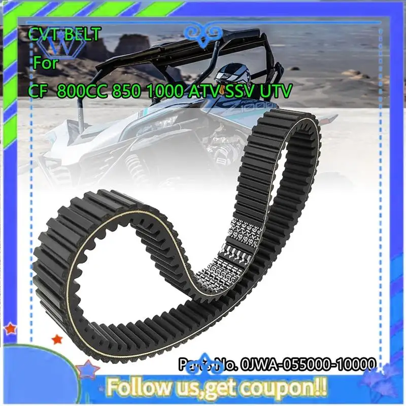 

M46K-Transmission Drive Belt 36.0X969 0JWA-055000-1000 For CFMOTO CFORCE CF1000 1000Cc Z1000 CVT UTV ATV1000 Teethed Belt