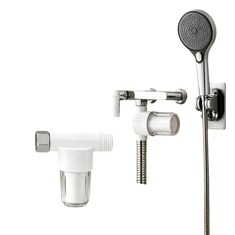 1/10Pcs Universal Shower Pre Water Filter Efficient Impurity Removal for Bathroom Sink Protect Family Water Health Cleaning Tool