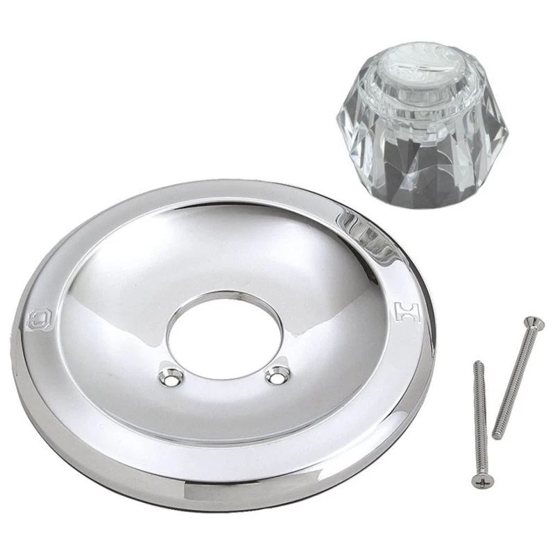 ABYP For Delta Faucet RP77740 Replacement Trim Kit- Single-Lever Handle& Round Shower Escutcheon In Metal