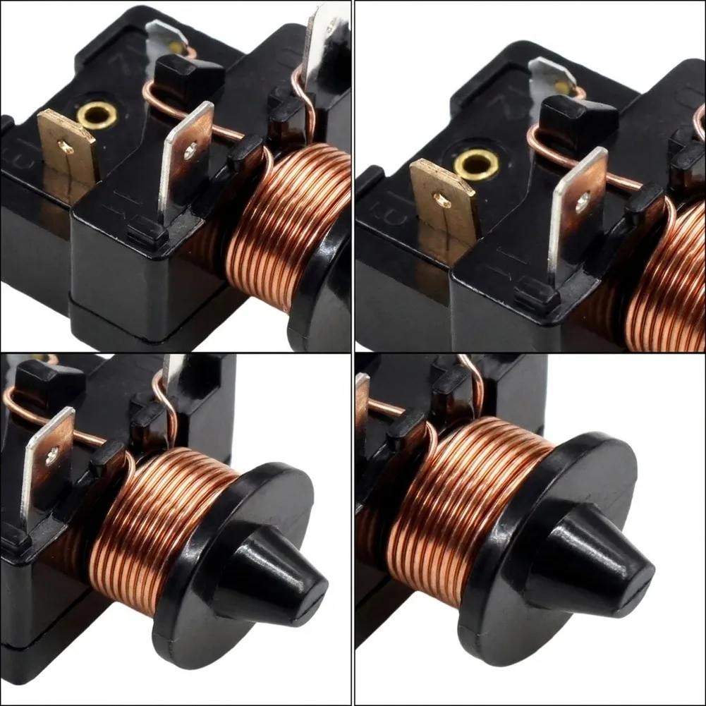 Refrigerator Cooling Unit Compressor for starter Capacitor Relay OL6 for 8a 220V 240V for Most Standard Refrigeration Systems