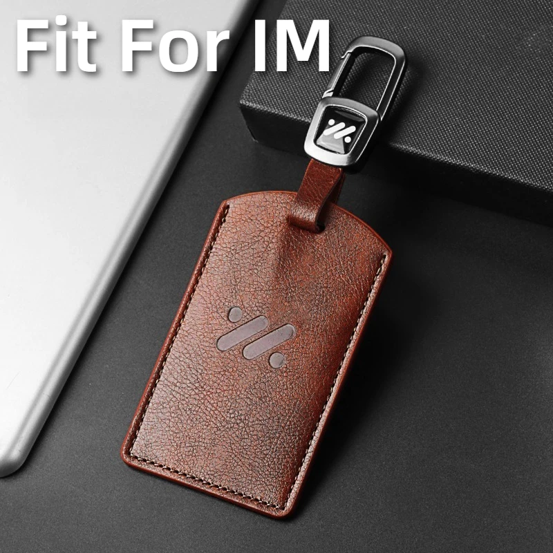 

Fit For IM LS6 L6 L7 LS7 Car Key Card Holder NFC Smart Card Case Suede Protective Shell