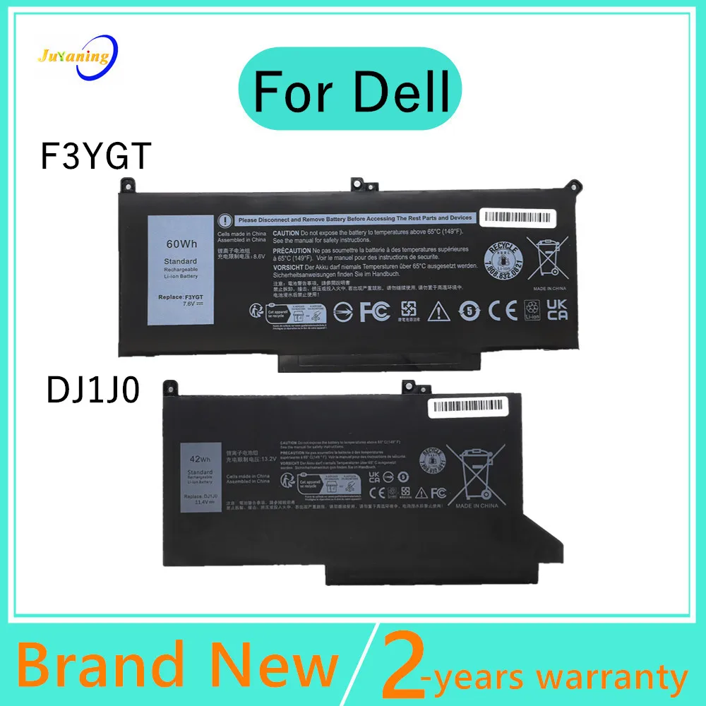 F3YGT DJ1J0 Laptop Battery For Dell Latitude 12 7000 E7280 E7480 E7490 E7380 E7290 E7390 Series