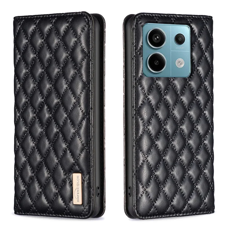 Wallet Leather Magnetic Phone Case For Xiaomi Redmi Note 13 Pro 4G Note13 Pro Plus 13Pro+ 5G Skin Friendly Flip Cover Fundas