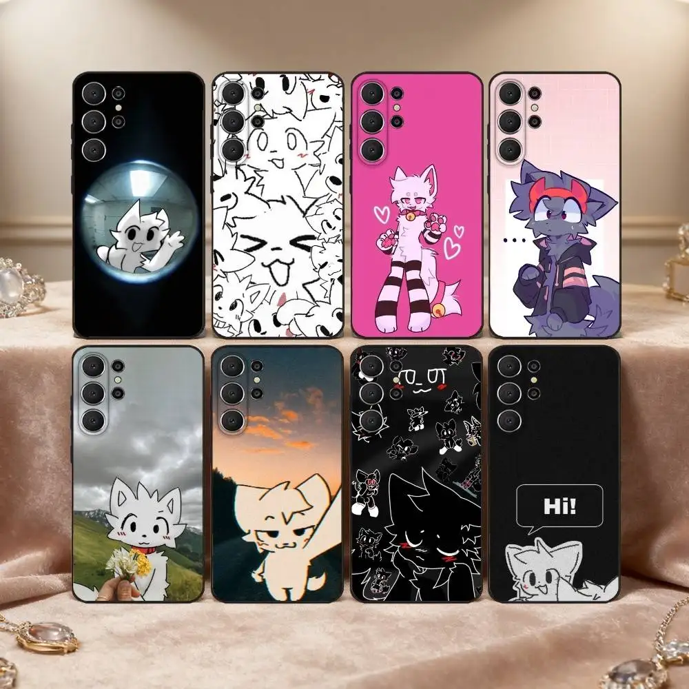 

1PC Cute B-Boykisser Phone Case For Samsung S26,S25,24,23,22,30,21,10,9,Ultra,Plus,Lite,FE Soft Black Case