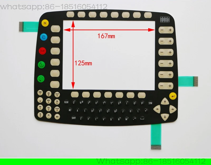 

KRC2 KCP2 00-110-185 Button Panel, Membrane Button Film