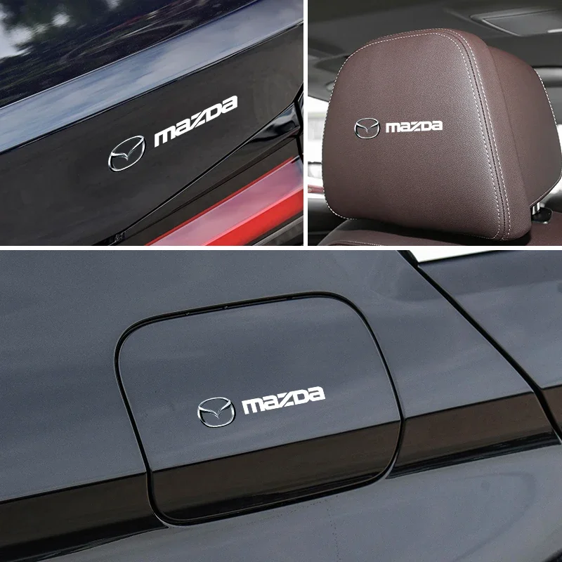 سيارة الفرامل الفرجار شارة لاصقة تزيين لمازدا ATENZA Axela 5 6 323 626 RX8 CX6 CX-5 CX4 MX3 MX5 Ms M3 M6 اكسسوارات السيارات