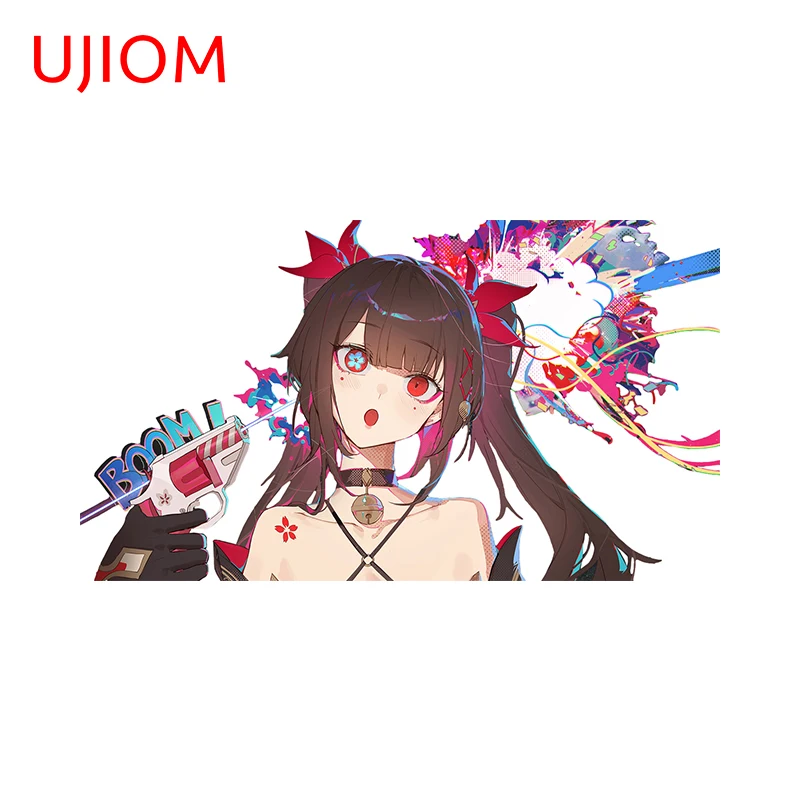 UJIOM 13cm X 7.3cm Sparkle Honkai Star Rail Wall Sticker Personality Amusing Game Room Posters Decals Eye-catching Wallpapers