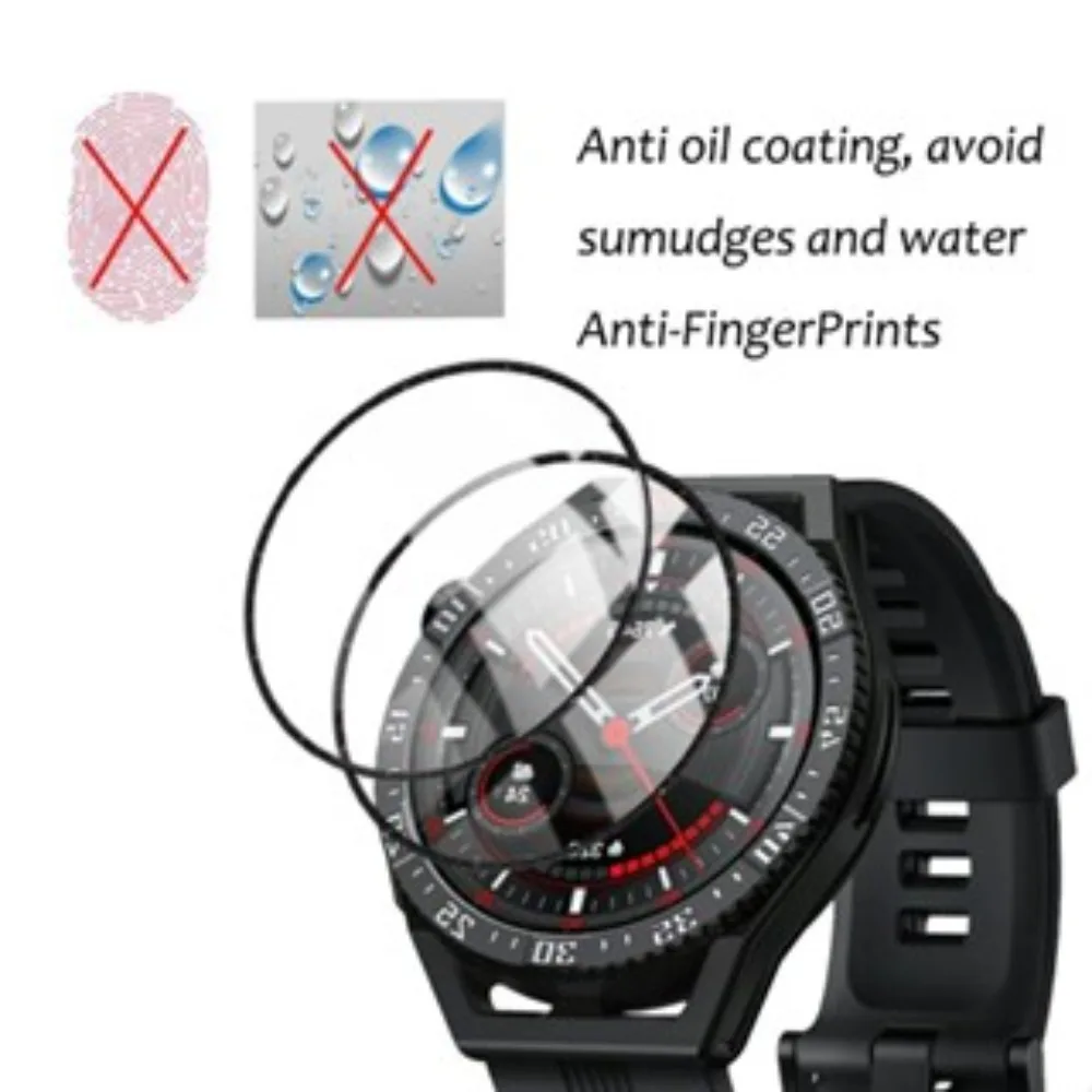 화웨이 GT3 SE 사이버 얼티밋 GT 3 SE용 강화 유리 및 PMMA 화면 보호기 긁힘 방지 커버