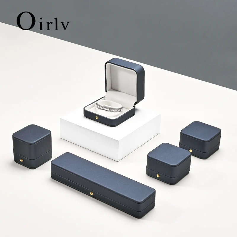 

Органайзер для ювелирных изделий Oirlv, коробка для хранения колец, ожерелий, браслетов, Подарочная коробка для ювелирных изделий, подходит для свадебных торжеств, юбилеев