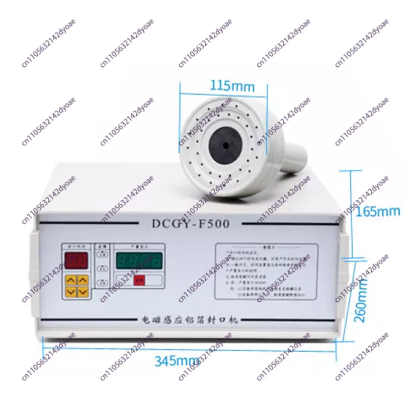 20-100mm Electromagnetic Induction Bottle Sealing Machine Aluminum Foil Capper Medical Plastic Bottle Cap Sealing Machine