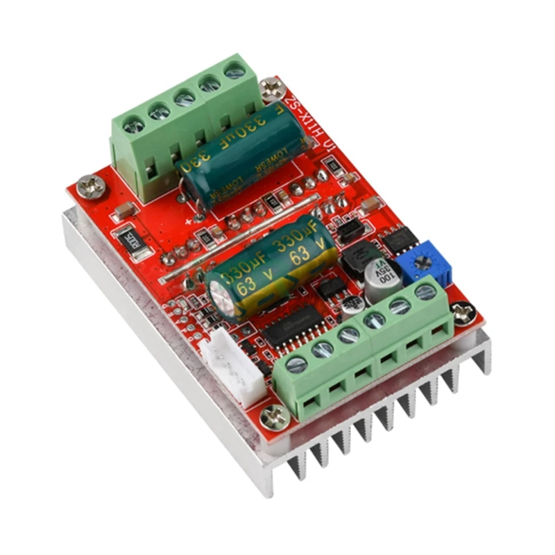 Controlador do motor sem escova, Hall Motor Control Driver Board, 2X DC, 6-60V, 400W, BLDC, 3 Phase, 12V, 48V, Hot