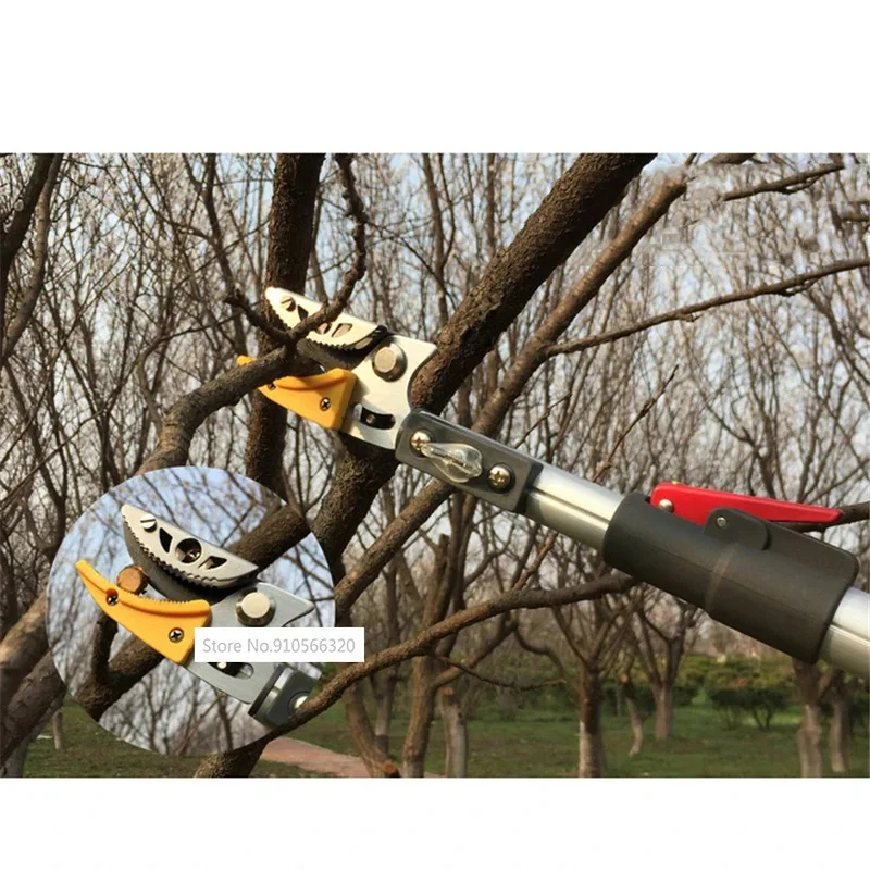 Imagem -05 - Atualizado High-altitude Fruit Scissors Jardim Telescópico Hedge Trimmer Fruit Tree Poda Tesoura High Branch Poda Ferramenta m