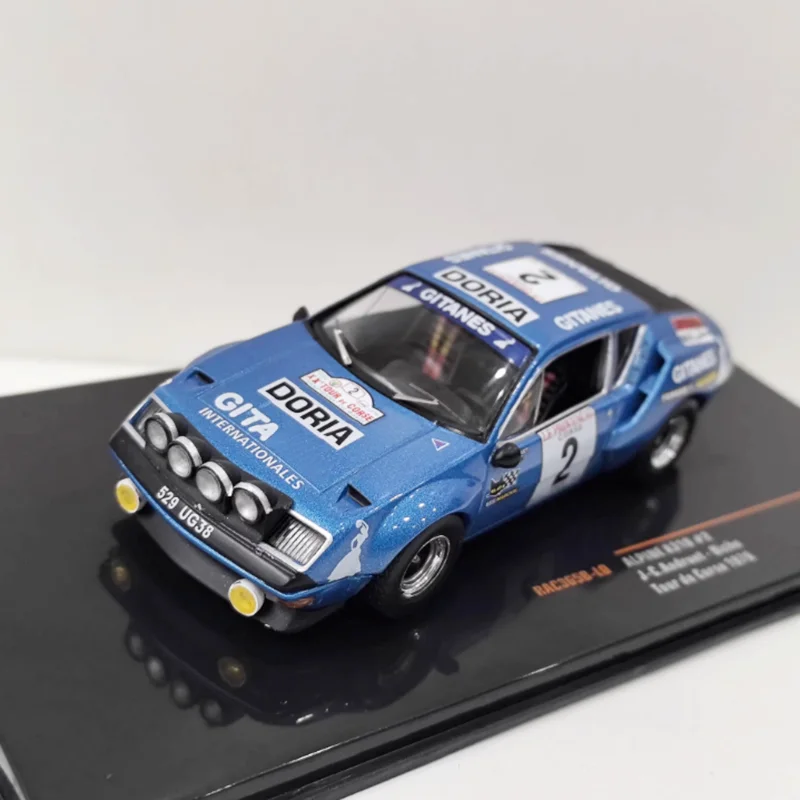 IXO Diecast Maßstab 1:43 ALPINE A310 # 2 1976 Legierungsautomodell, statische Anzeige, Sammlung, Souvenir, Ornamente, Geschenk