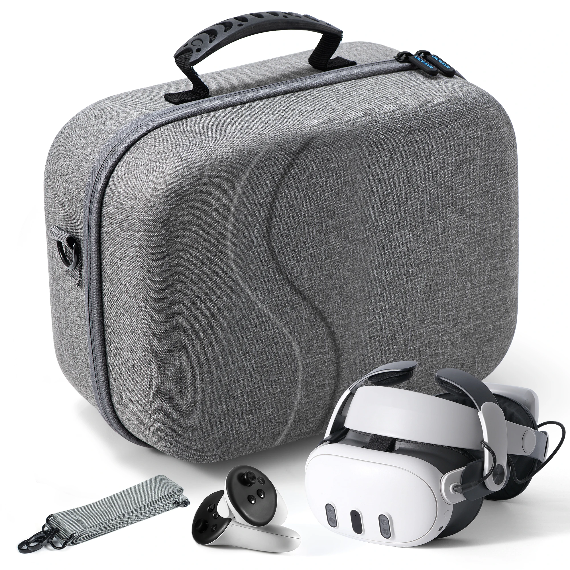 

Carrying Case for Meta Quest 3,Compatible with Kiwi Design for BOBOVR M3 Battery Head Strap Case Protection for Oculus Quest 3