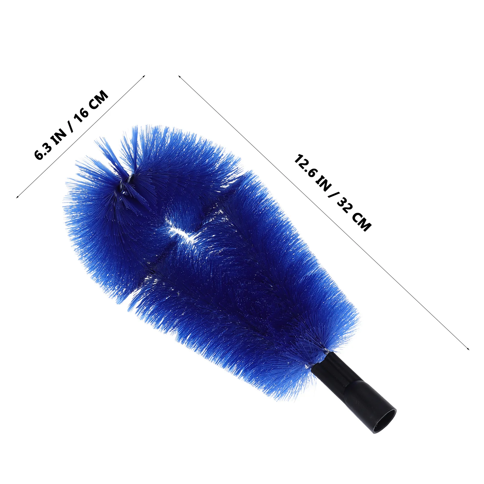 2 قطعة فرشاة تنظيف مزراب رئيس عالية الكفاءة ورقة أداة إزالة الصواميل للاستخدام التجاري السكني قوي Pp النايلون الفولاذ المقاوم للصدأ