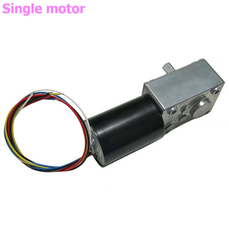 5840-3650 DC brushless turbine worm gear reducer motor 12V 24V brushless motor with self-locking brake function motor