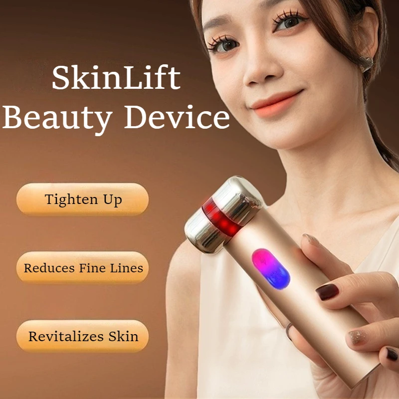 Multifunctional Face Massager Microcurrents Facials Beauty Device Electric Faces Lifting Machine Red Light Skin Beauty Equipment