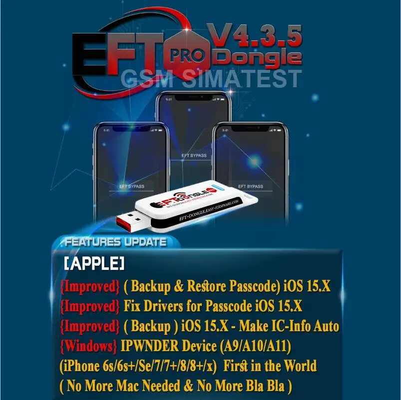 2025 EFT Pro Dongle Easy Firmware Team Dongle