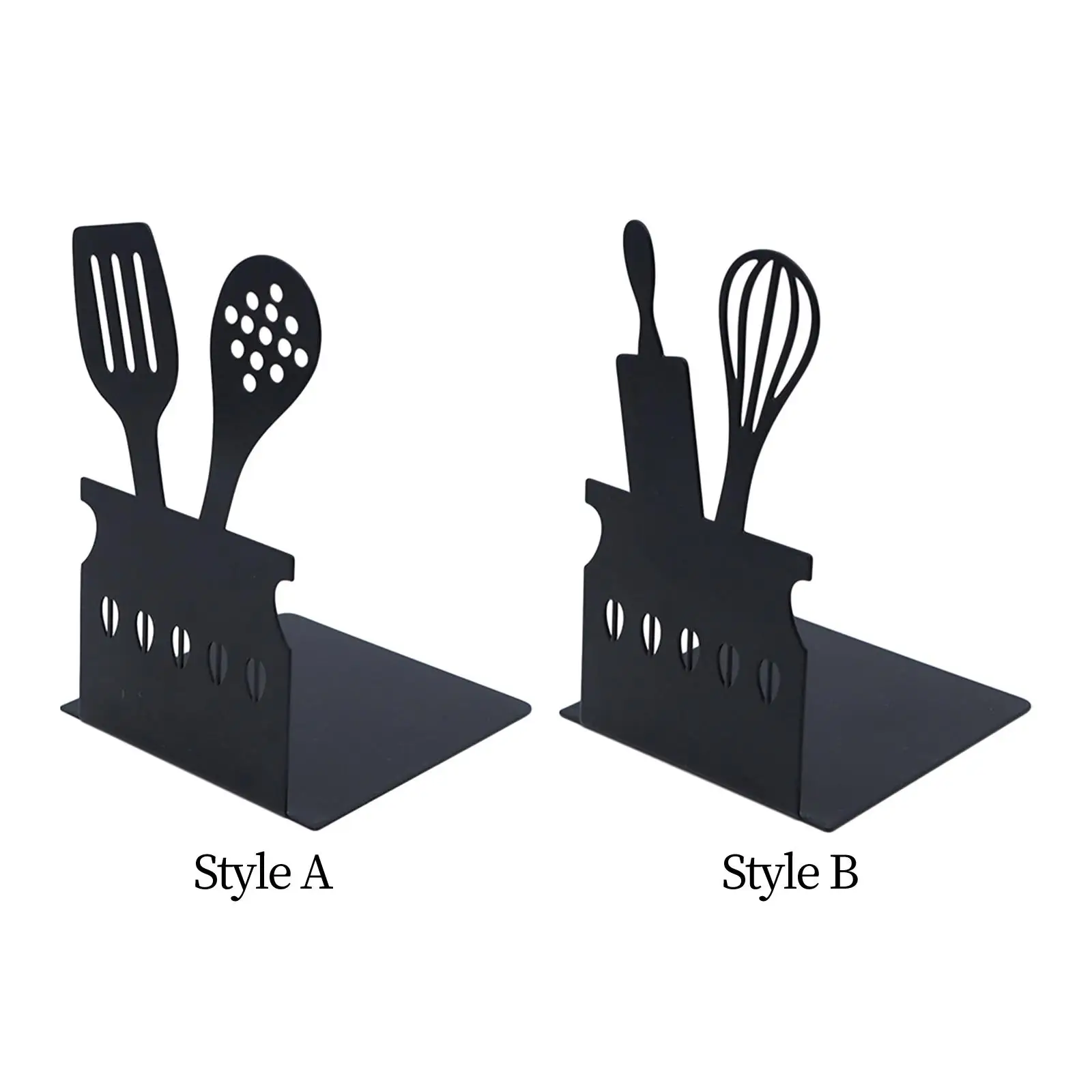 

Металлический органайзер для книг, украшение, сверхмощный противоскользящий декоративный держатель для книг для полок, библиотека, спальня, стол, школа