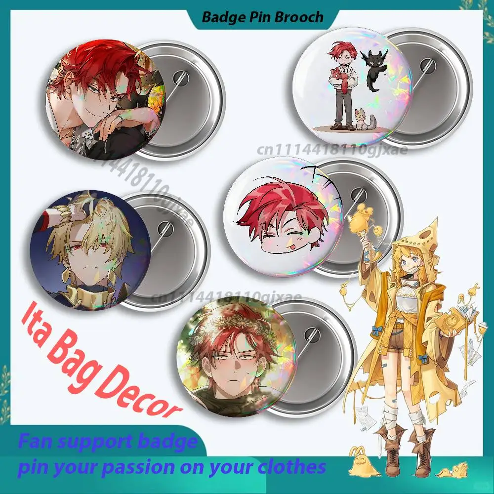 L-Lout of C-Counts Family Badges Button Round Creative Pin Brooch Bag Decor Accessories Fans Collect Friends Gifts