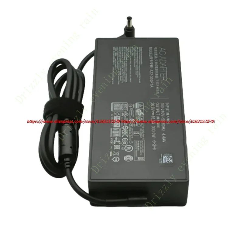 20V 16.5a 330W AC adapter laptop charger for Asus ROG Zephyrus duo 16 2023 gx650py power supply A21-330P1A A22-330P1A