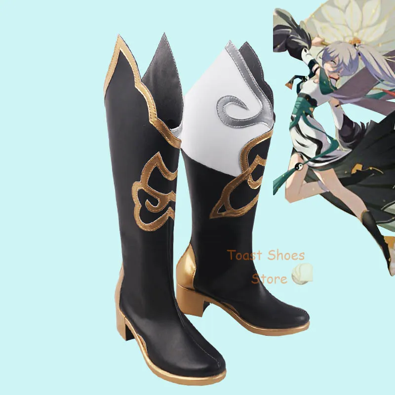 

Game Honkai Impact 3rd Fu Hua Cosplay Boots Comic Anime Game for Con Halloween Party Cosplay Costume Prop Sexy Style