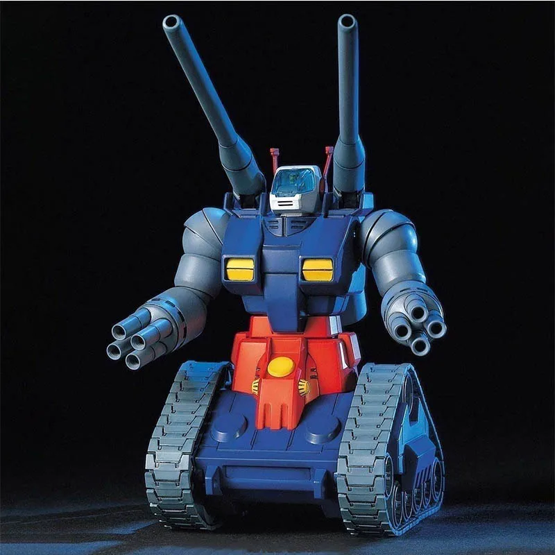 Bandai ต้นฉบับกันดั้มโมเดลอะนิเมะ HGUC 1/144 RX-75-4 Guntank Action Figures ของเล่นสะสมของขวัญสําหรับเด็ก