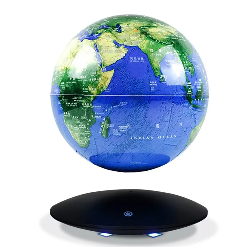 Christmas Gift Magnetic Levitation Globe Night Light Bedside Lamp Wholesale Desktop Decor Home Accents