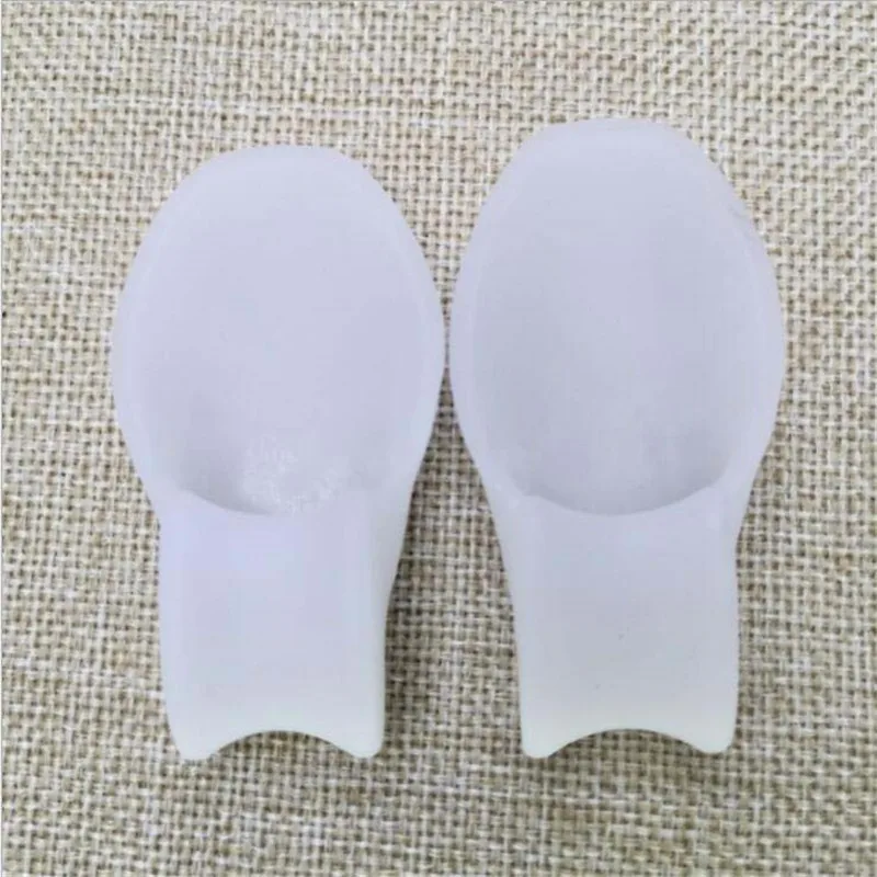 Silicone Gel Thumb Corrector Little Toe Protector Separator Valgus Finger Straightener Foot Care Relief Pads tool