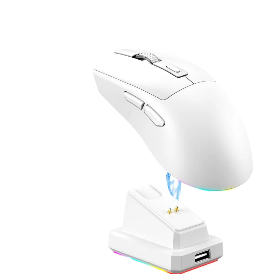 Wireless Gaming Mouse 3-Mode , PAW3311, 22000DPI, 400IPS, PC Gaming Mouse