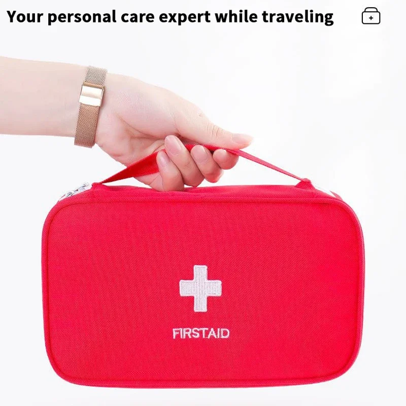 جديد فارغ كبير الإسعافات الأولية المحمولة في الهواء الطلق بقاء كارثة زلزال طقم الطوارئ المنزل/السيارة طقم طبي حزمة فارغة