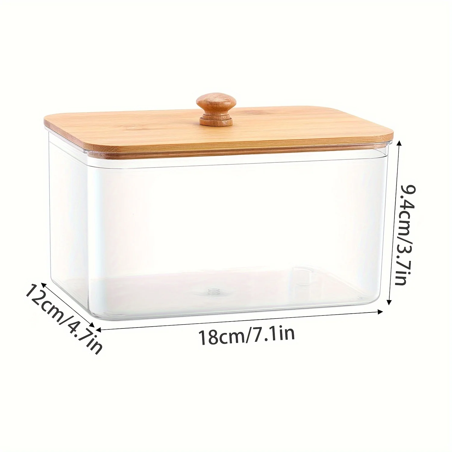 Acrylic Dryer Sheet Holder Container for Laundry Room Dryer Sheet Dispenser Laundry Room Organization Jars with Bamboo Lid