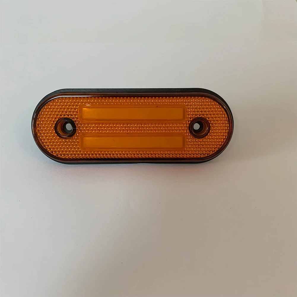 Practical Brand New Side Marker Light Indicator Light Vans Waterproof 12LED 1pcs 2835 3000k License Light Parking Light