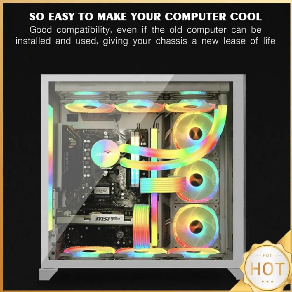 5V 3Pin PC RGB GPU สาย 8/24PIN เมนบอร์ดสายไฟต่อยืดหยุ่น LED Strip Light DIY ชุดสําหรับแหล่งจ่ายไฟคอมพิวเตอร์