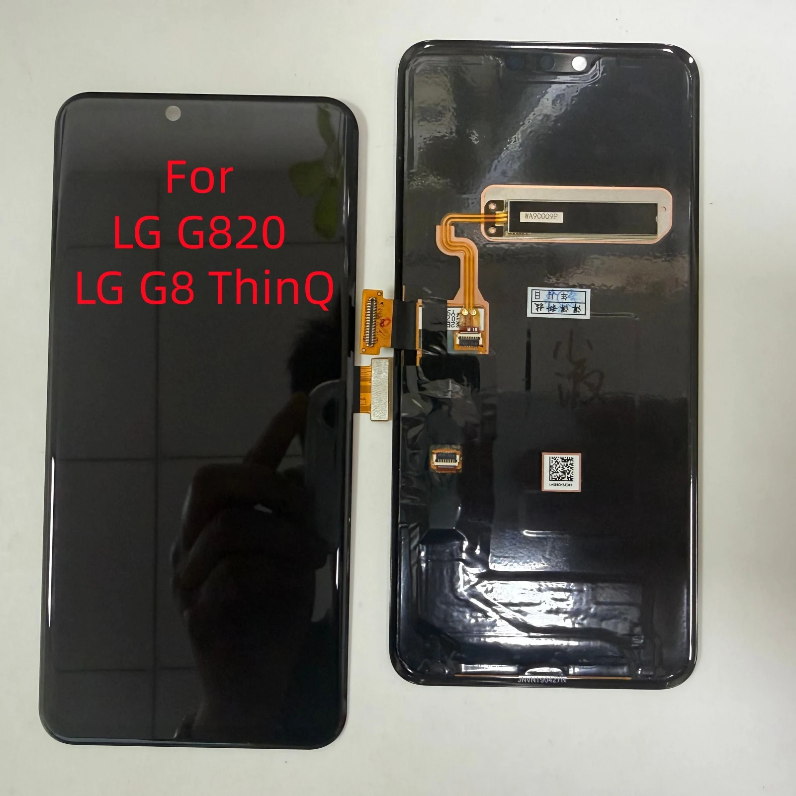 Pantalla Dot Display de 6,1 pulgadas para LG G8 ThinQ G820 LM-G820, conjunto de digitalizador de pantalla táctil LCD, 100% probado