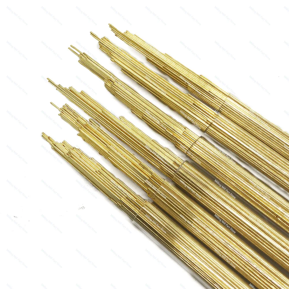 Single Hole Brass Copper Tube For Edm Drilling Machine EDM Wire Cutting Accessories Slow Running Electrode Consumables Piercing