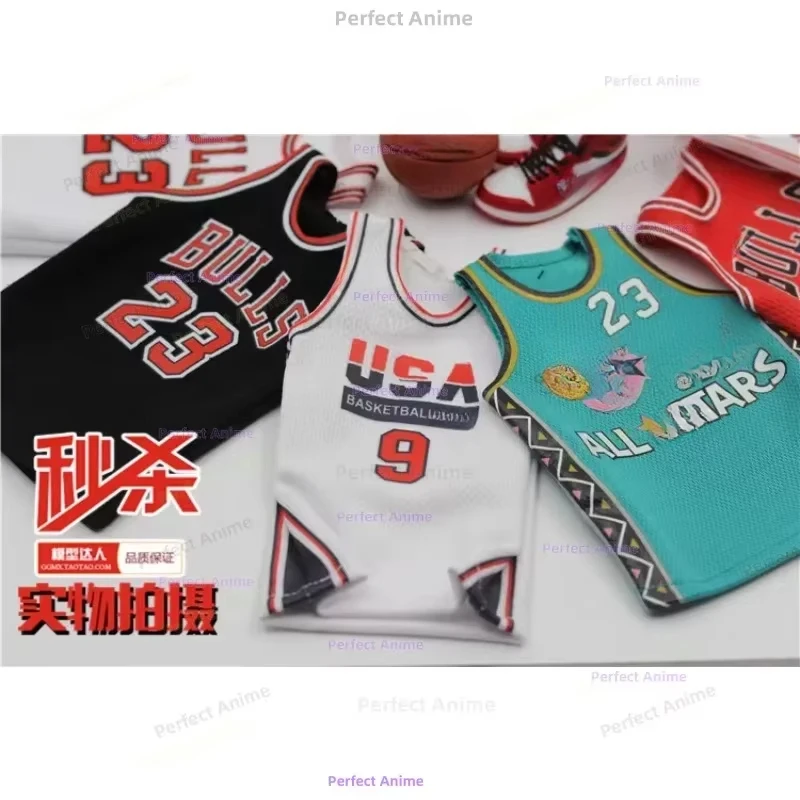 1/6 Soldier Jodan Chicago Bulls Uniform Jersey No. 23 No. 45 Team Uniform Sneaker Model