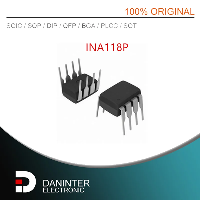 INA118 INA118P New import DIP8 10PCS/LOT